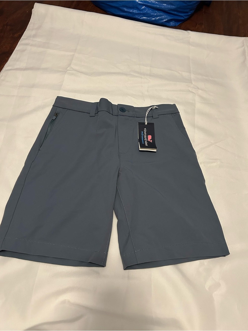 Vineyard Vines Men's Slate Gray Stretch Hybrid Shorts